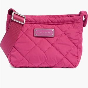 Marc Jacobs Quilted Crossbody Bag in Lipstick NWT